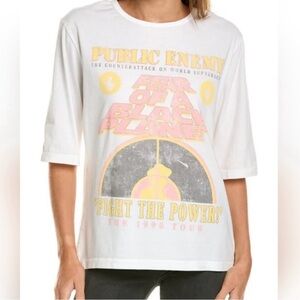 Recycled Karma Tops Medium Public Enemy Fight The Power Tour New